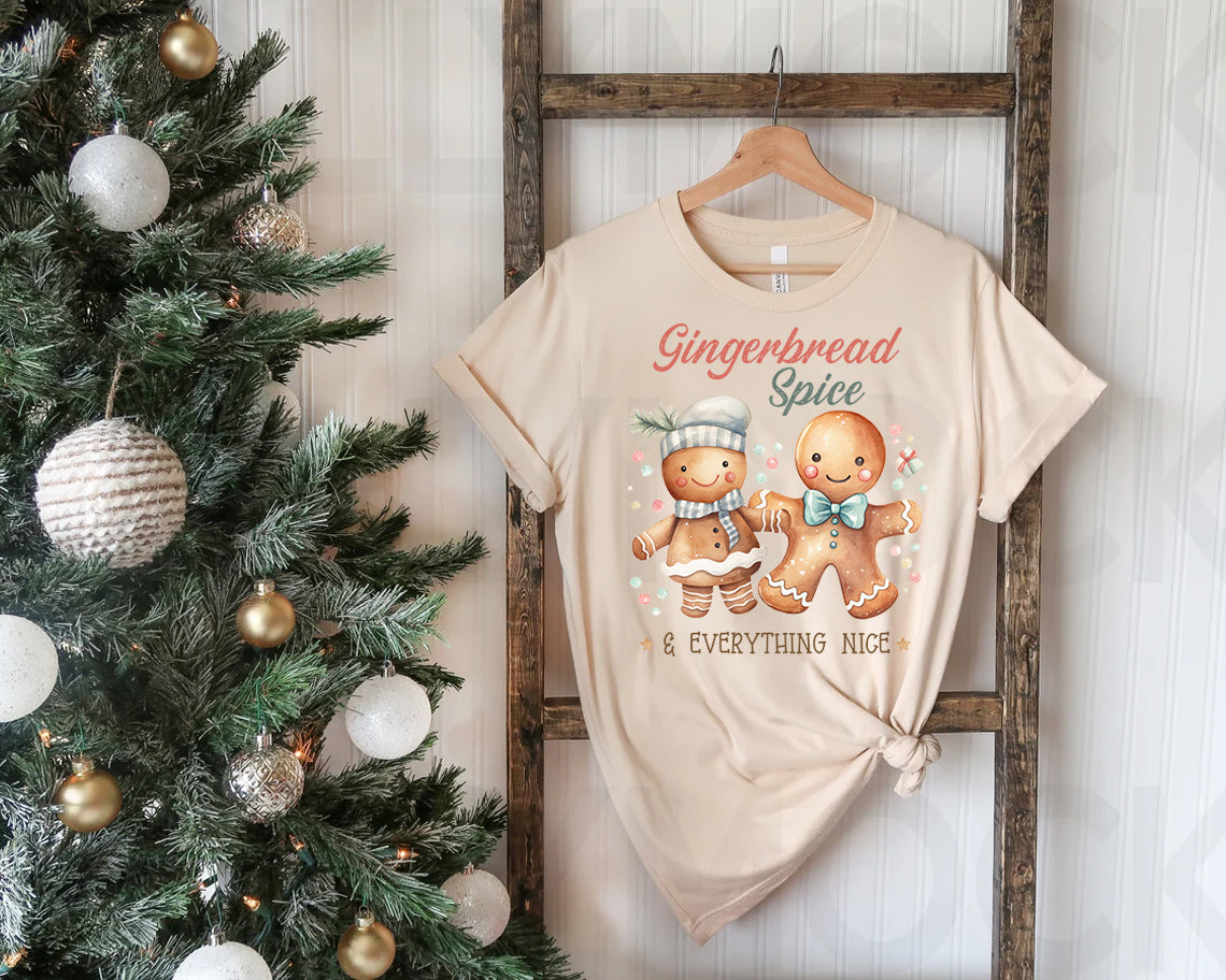Gingerbread Spice & Everything Nice Graphic Tee