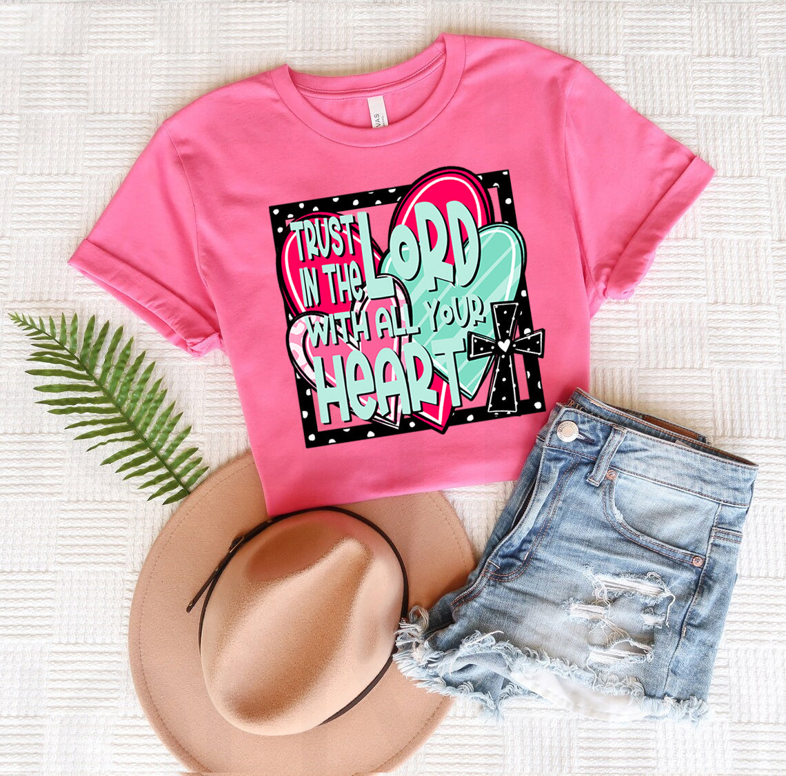 Trust in the Lord with All You Heart Graphic Tee
