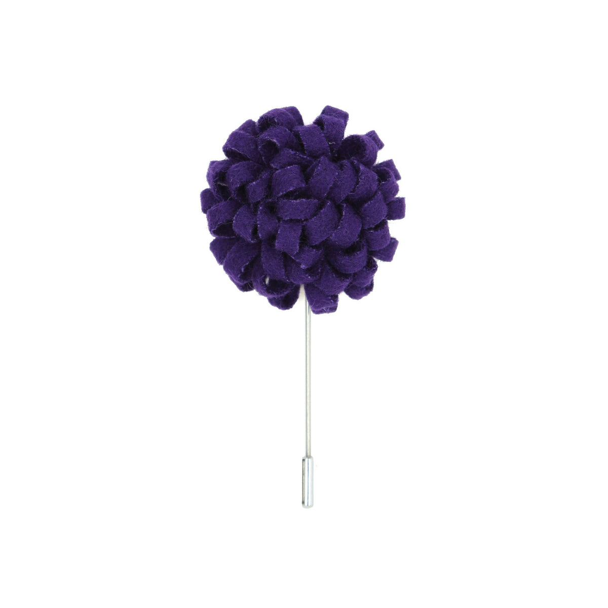 Manzu 49 Purple Lapel Pin