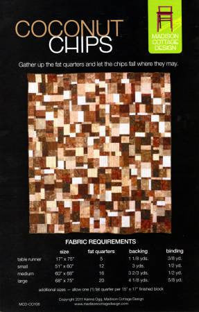 Coconut Chips Quilt Pattern