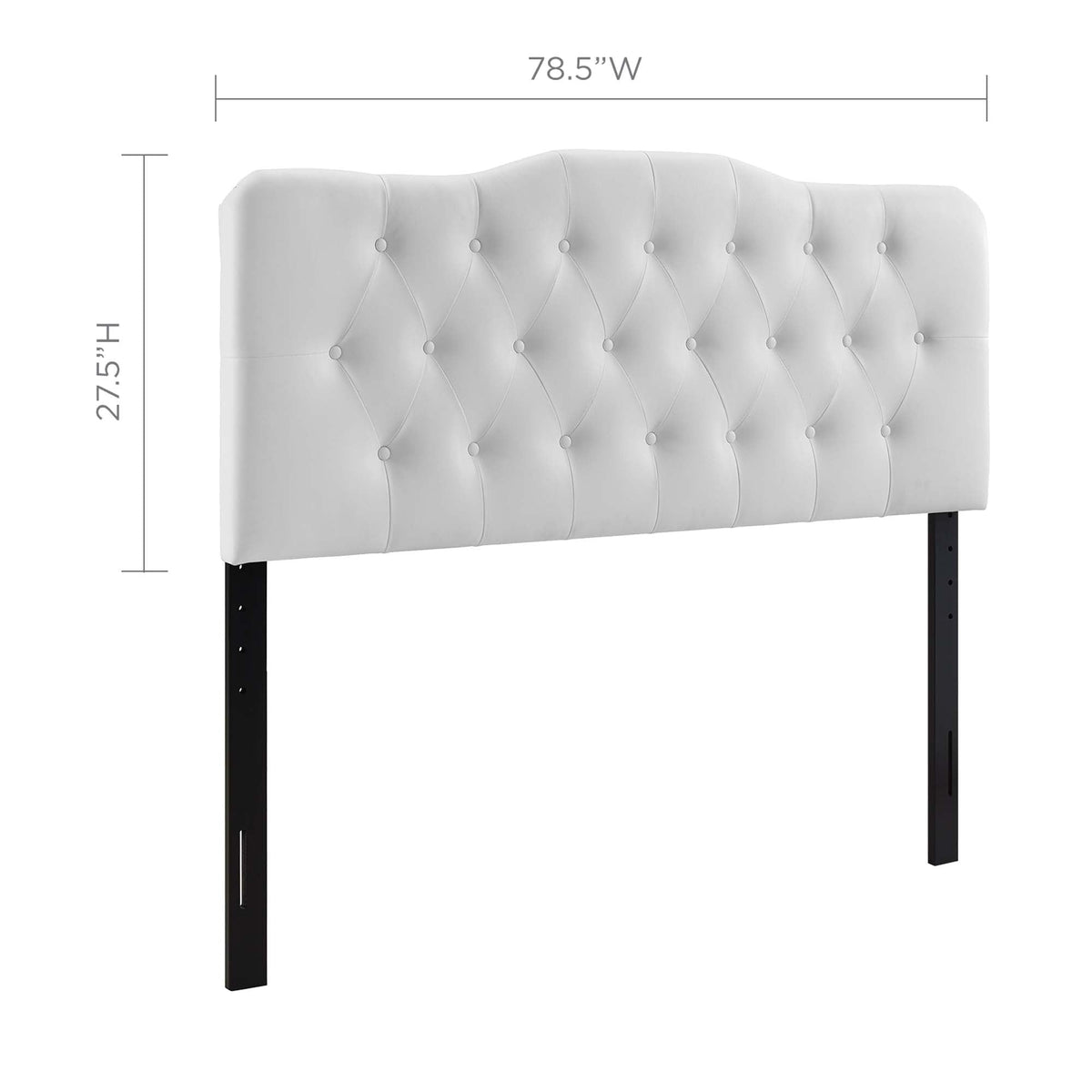Annabel Upholstered Vinyl King Headboard by Modway