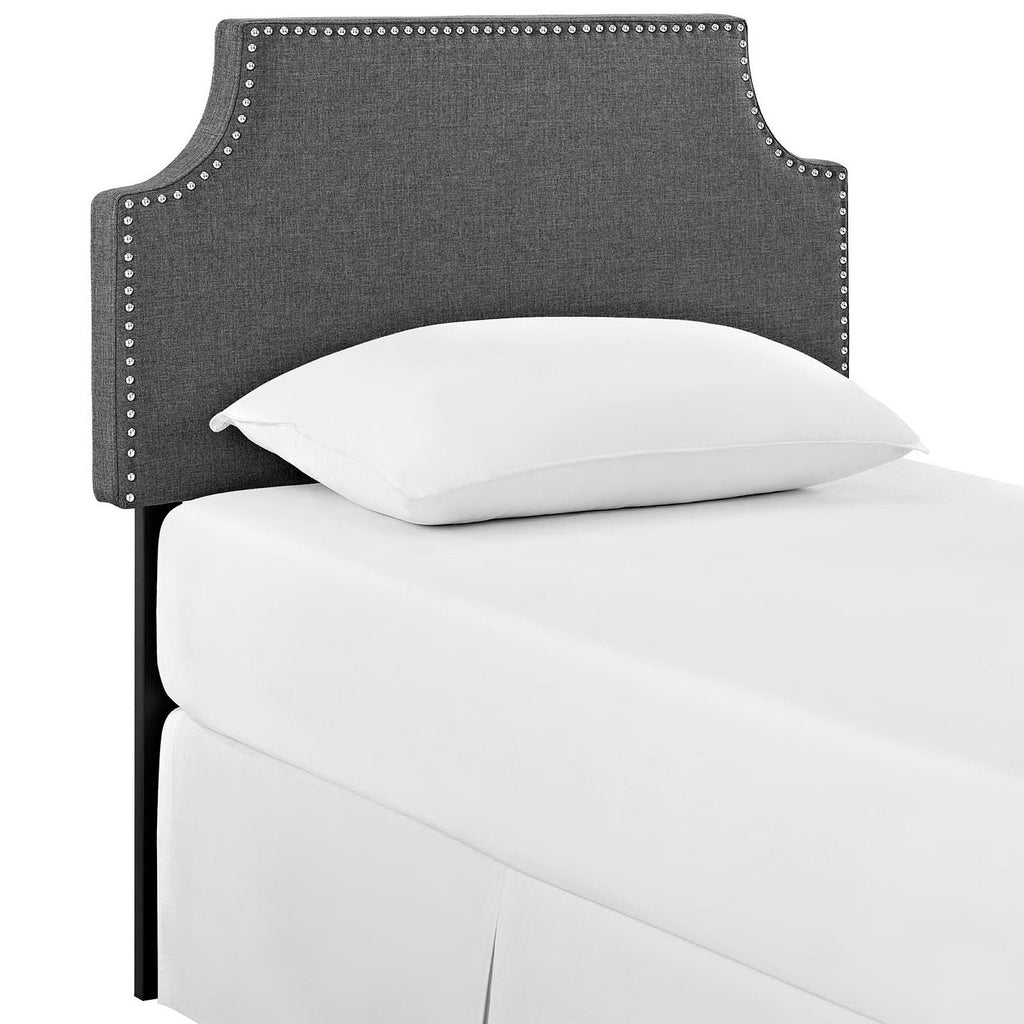 Laura Upholstered Fabric Twin Headboard by Modway
