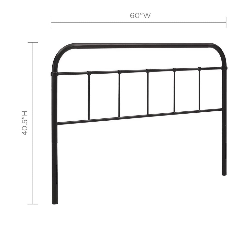 Serena Queen Steel Headboard by Modway