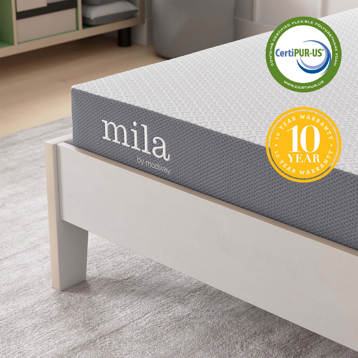 Mila 6" Twin Mattress by Modway