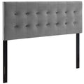 Emily Biscuit Tufted Performance Velvet King Headboard by Modway