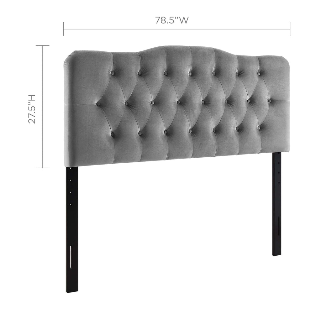 Annabel Diamond Tufted Performance Velvet King Headboard by Modway