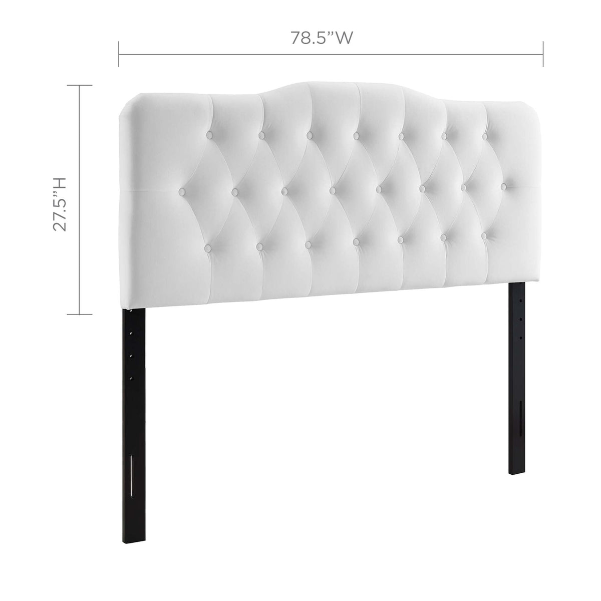 Annabel Diamond Tufted Performance Velvet King Headboard by Modway