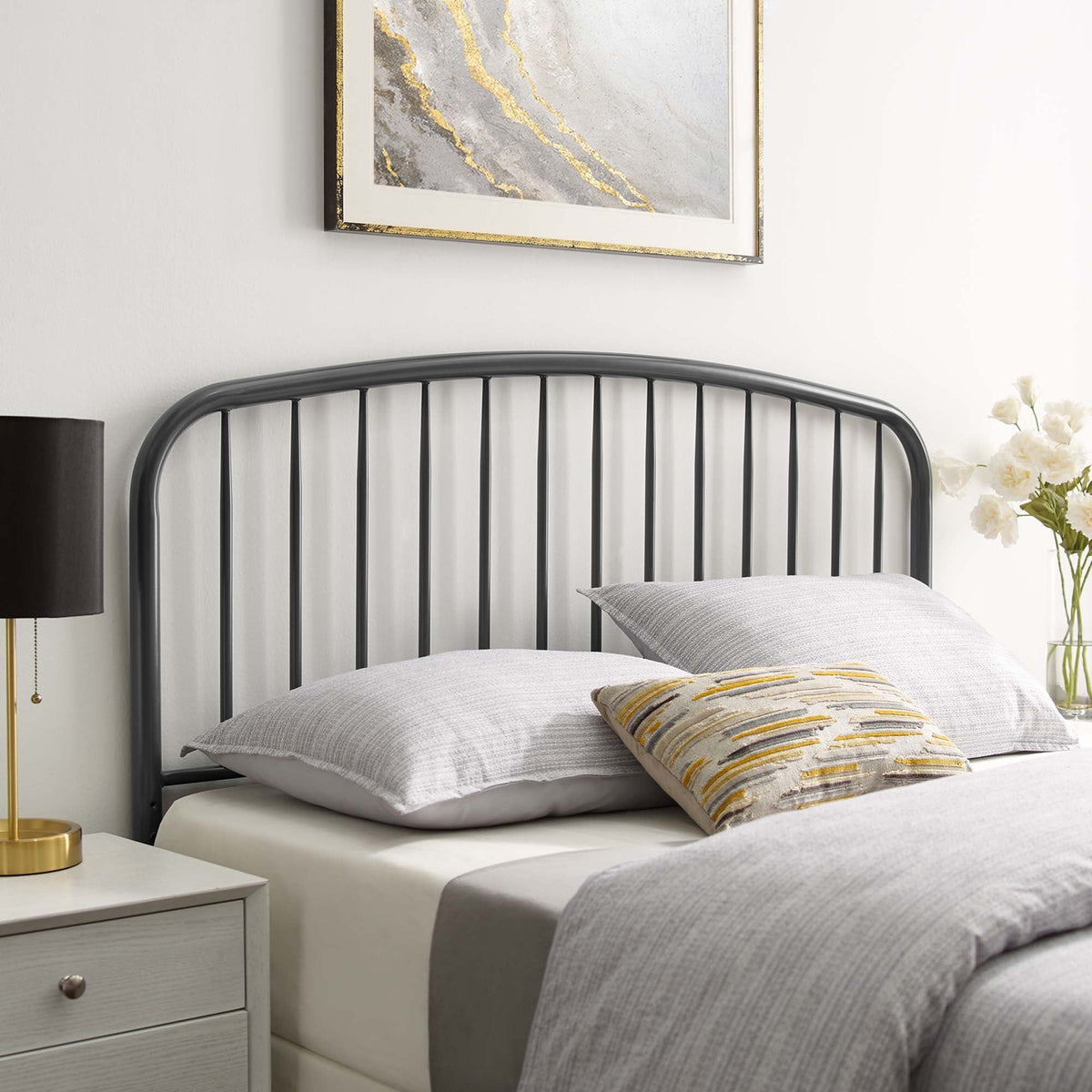 Nova Metal Full Headboard by Modway