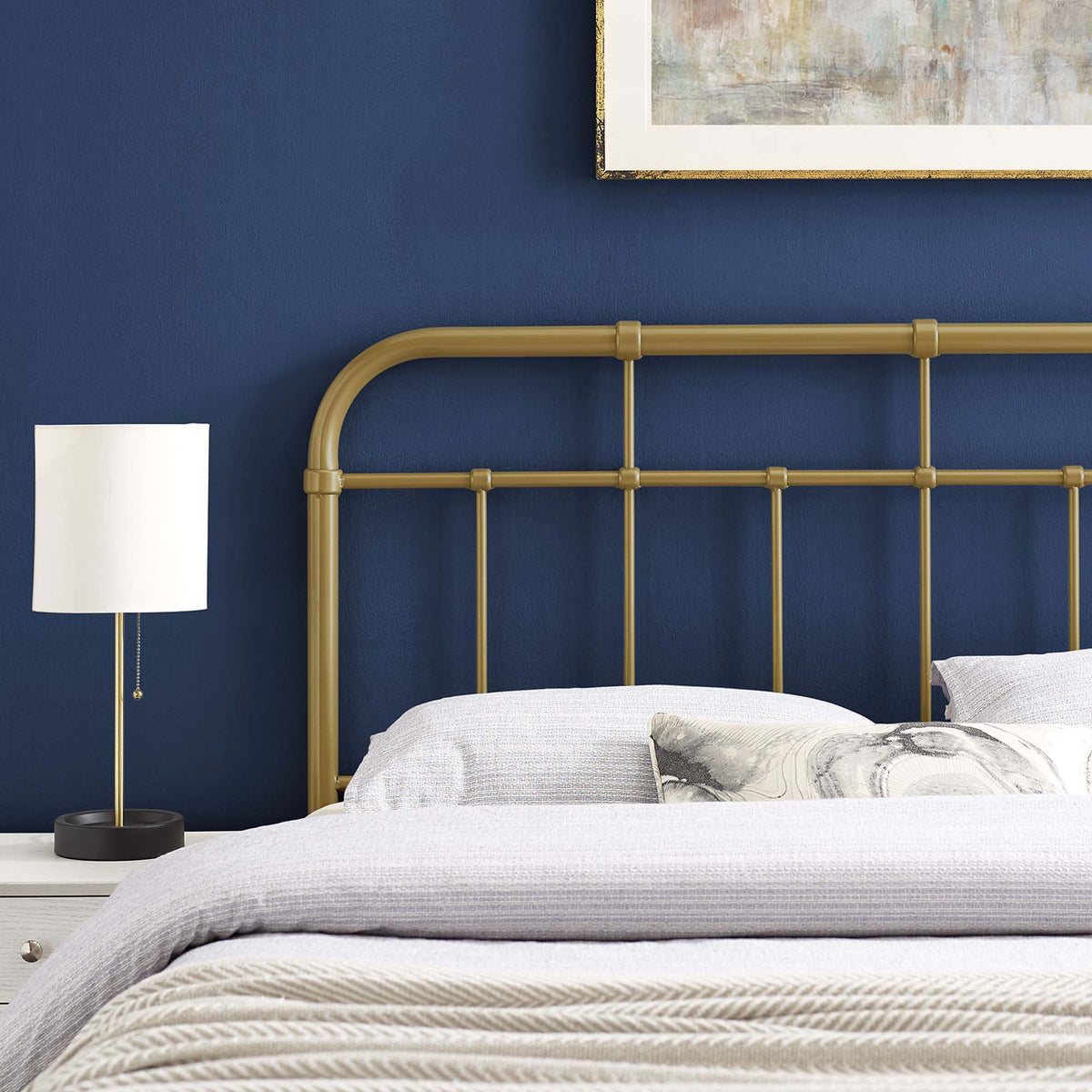 Alessia Metal Full Headboard by Modway