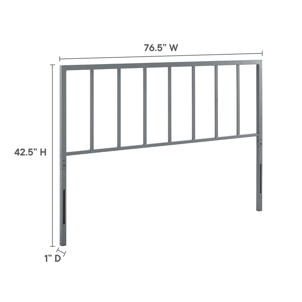 Tatum Metal King Headboard by Modway