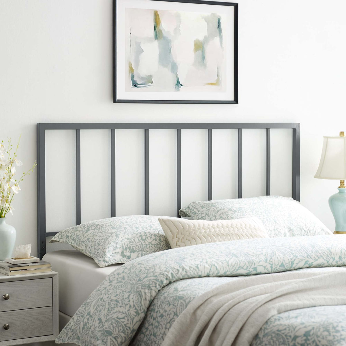 Tatum Metal King Headboard by Modway