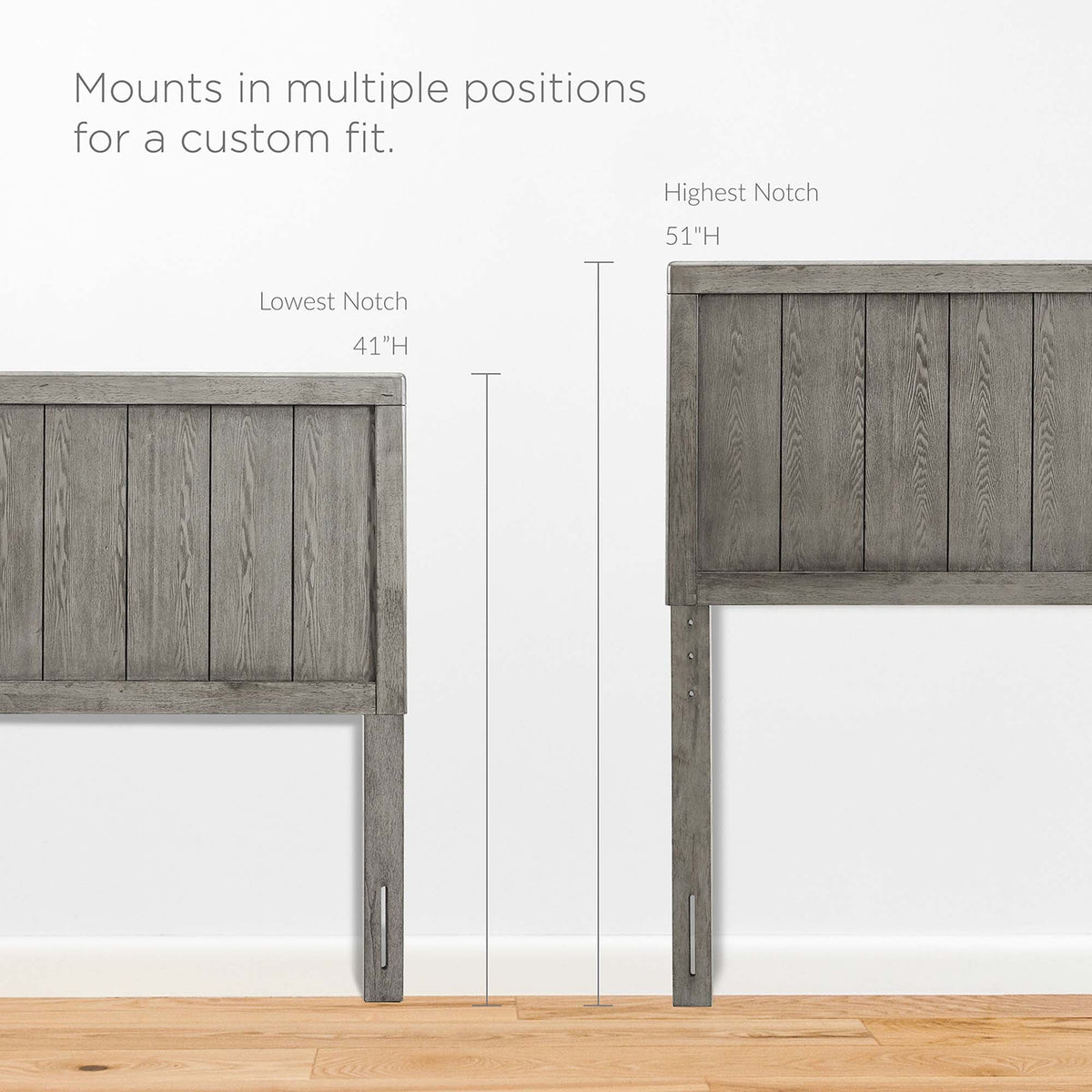 Robbie Wood King Headboard by Modway