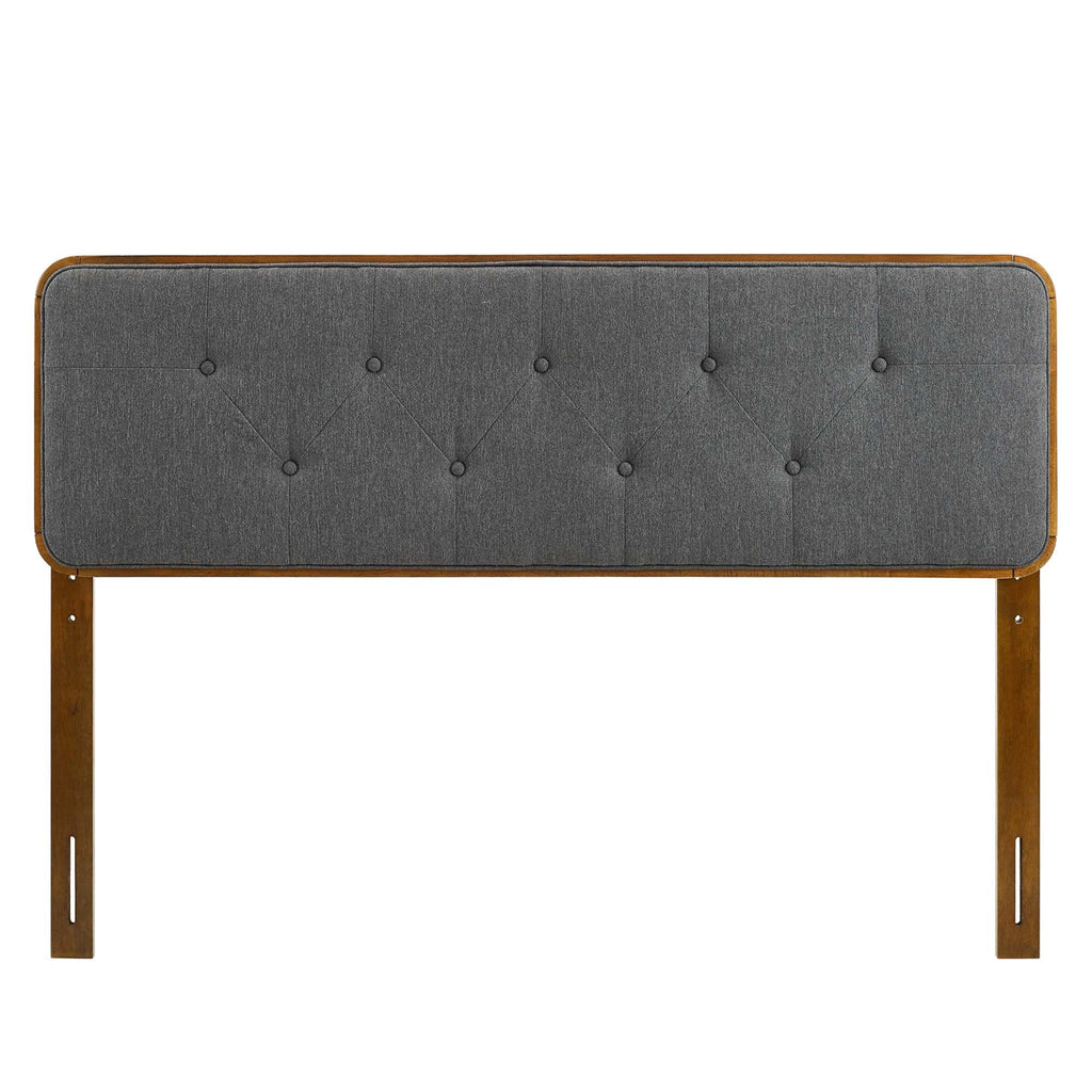 Collins Tufted Fabric and Wood Twin Headboard by Modway