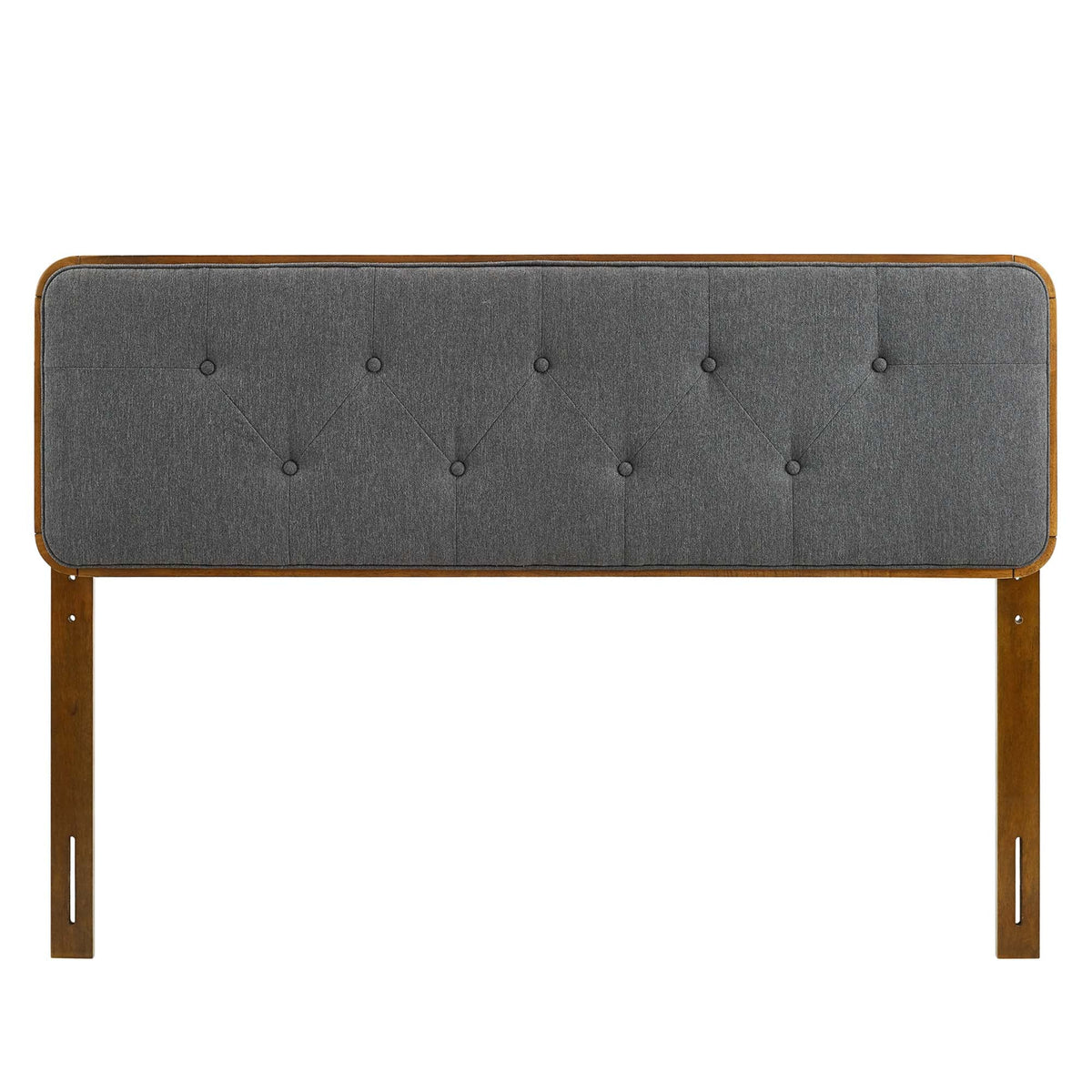 Collins Tufted Fabric and Wood Twin Headboard by Modway