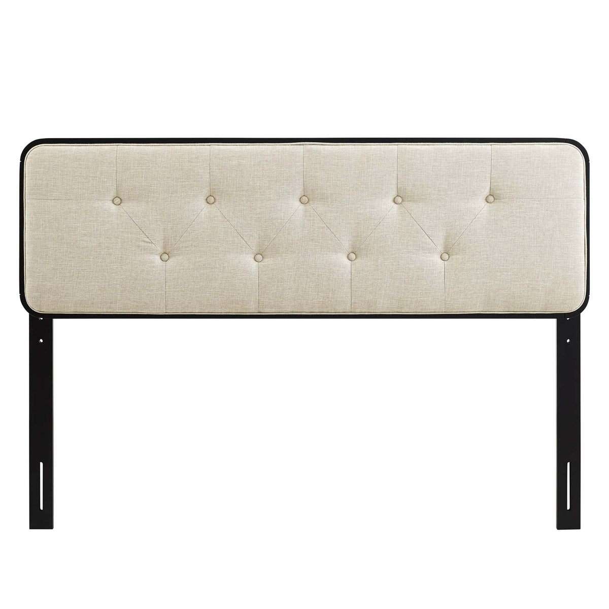 Collins Tufted Fabric and Wood Twin Headboard by Modway