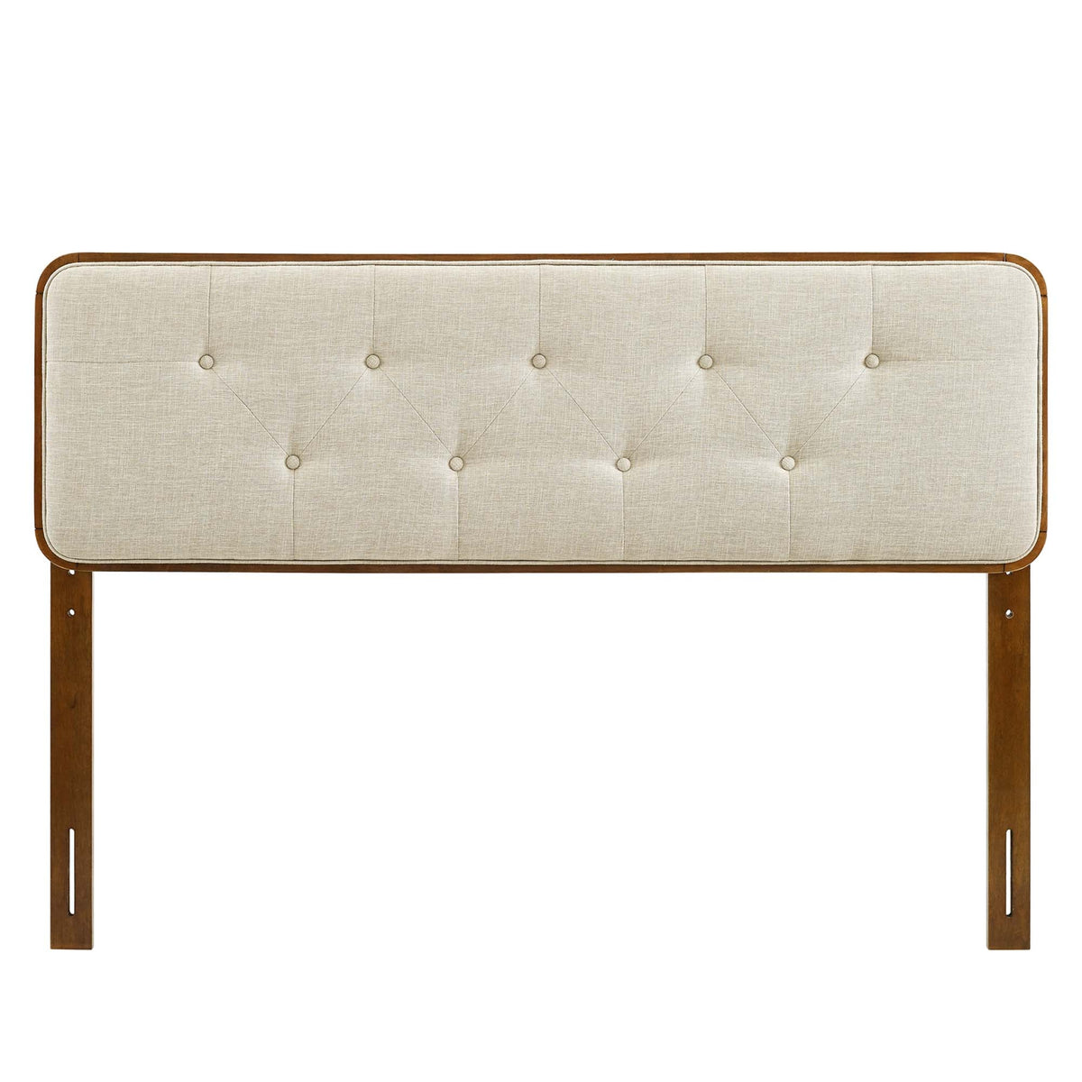 Collins Tufted Fabric and Wood Twin Headboard by Modway