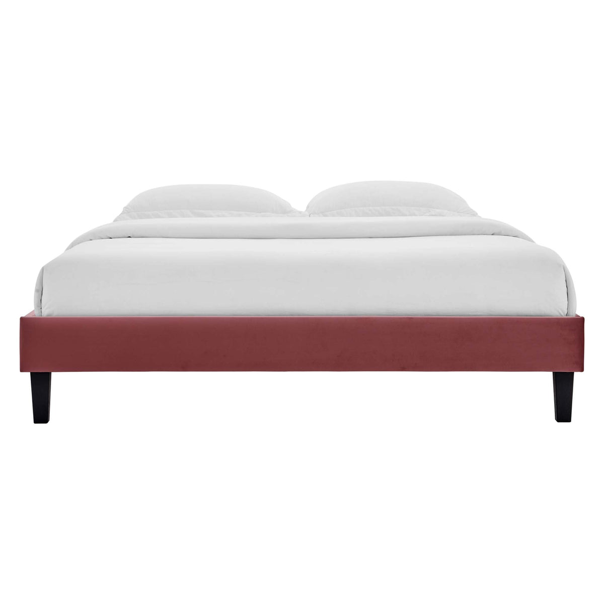 Reign Performance Velvet King Platform Bed Frame by Modway