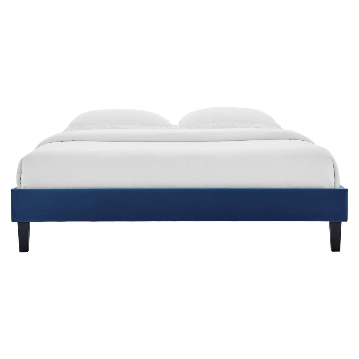 Reign Performance Velvet King Platform Bed Frame by Modway