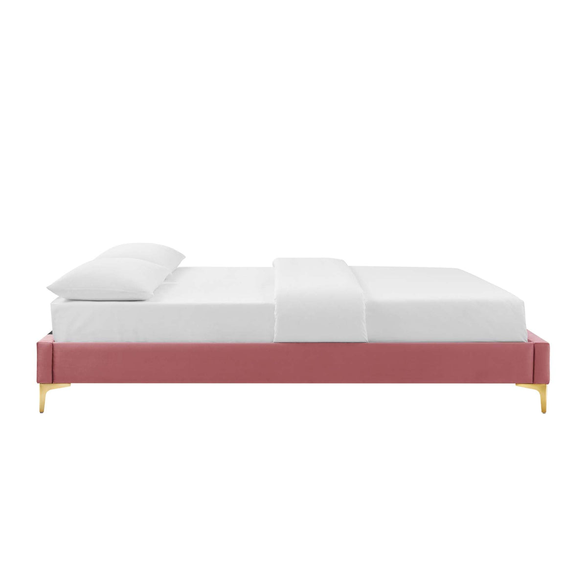 Sutton Performance Velvet King Bed Frame by Modway