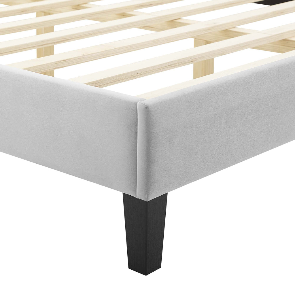 Current Performance Velvet Full Platform Bed by Modway - MOD-6732