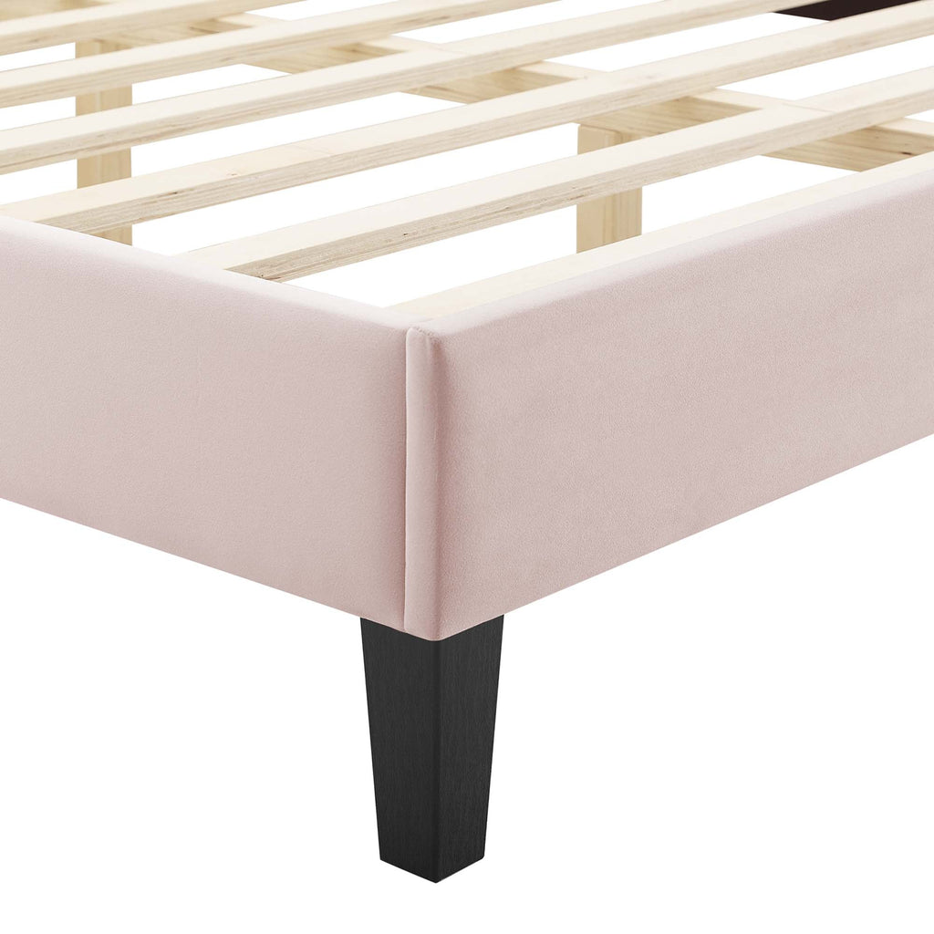 Current Performance Velvet Full Platform Bed by Modway - MOD-6732