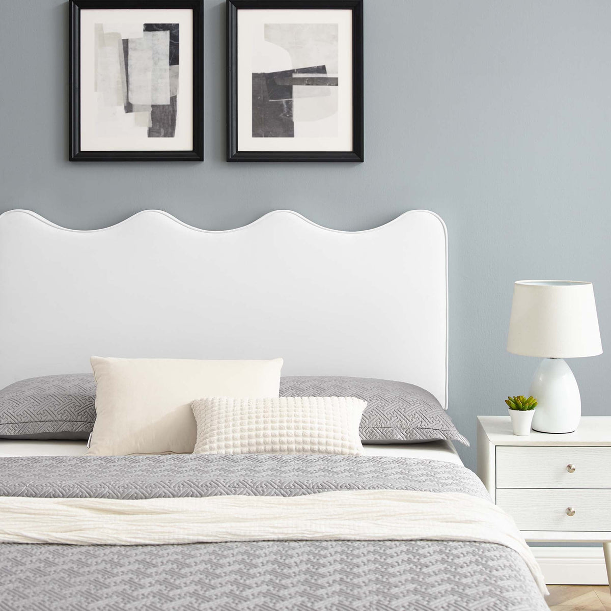 Current Performance Velvet Full Platform Bed by Modway - MOD-6732