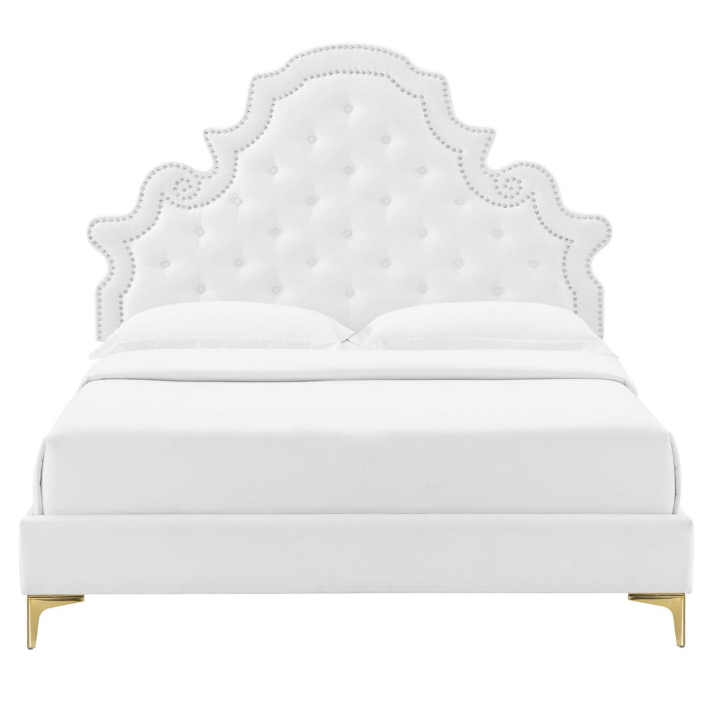 Gwyneth Tufted Performance Velvet Full Platform Bed by Modway - MOD-6757