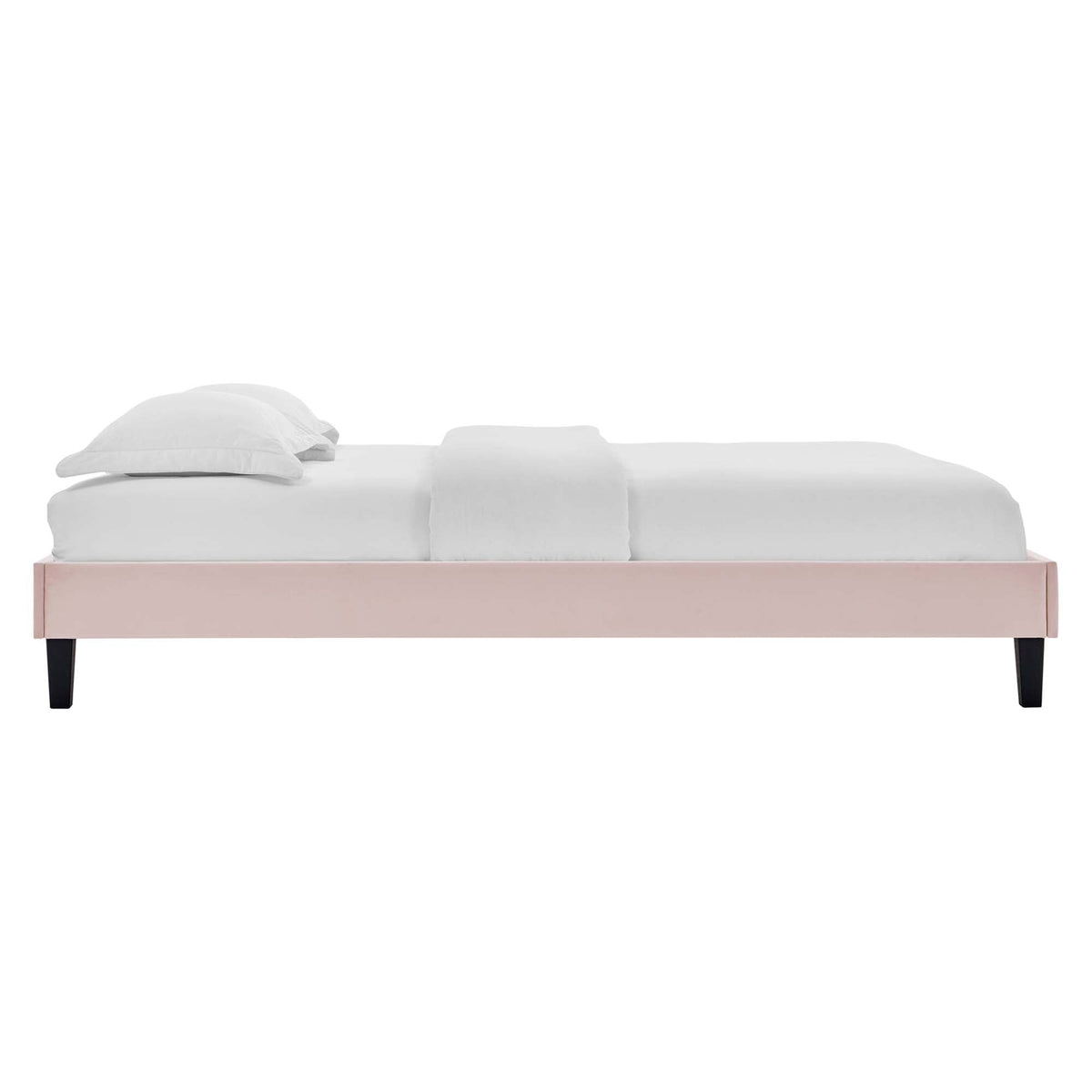 Amber Performance Velvet Queen Platform Bed by Modway - MOD-6777