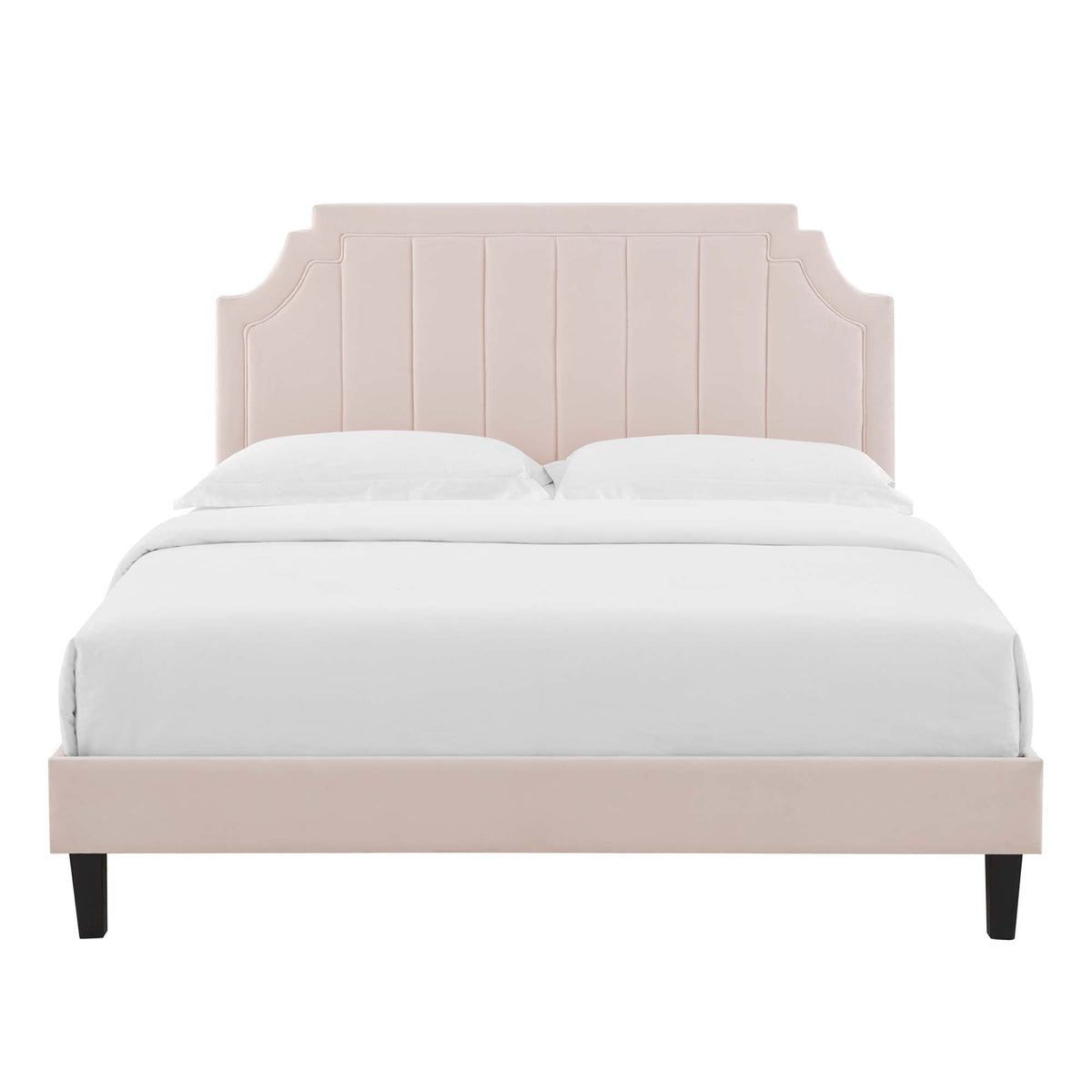 Sienna Performance Velvet Full Platform Bed by Modway - MOD-6914