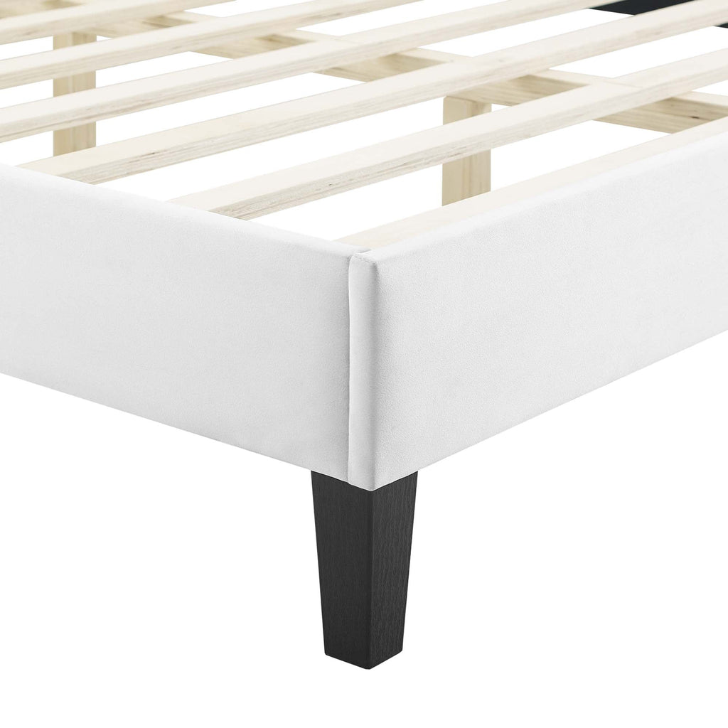 Sienna Performance Velvet Full Platform Bed by Modway - MOD-6914