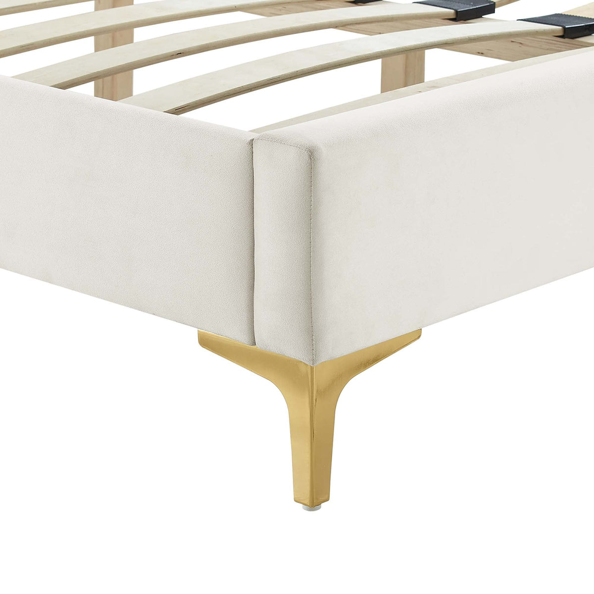 Sofia Channel Tufted Performance Velvet Queen Platform Bed by Modway - MOD-6979
