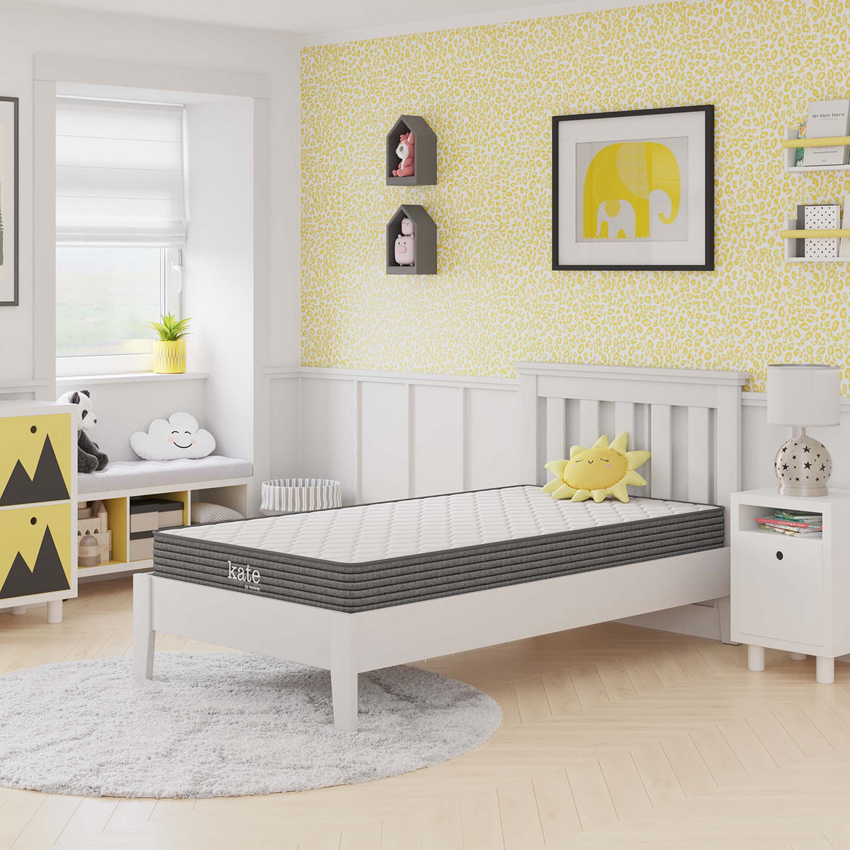 Kate 6" Narrow Twin Mattress by Modway