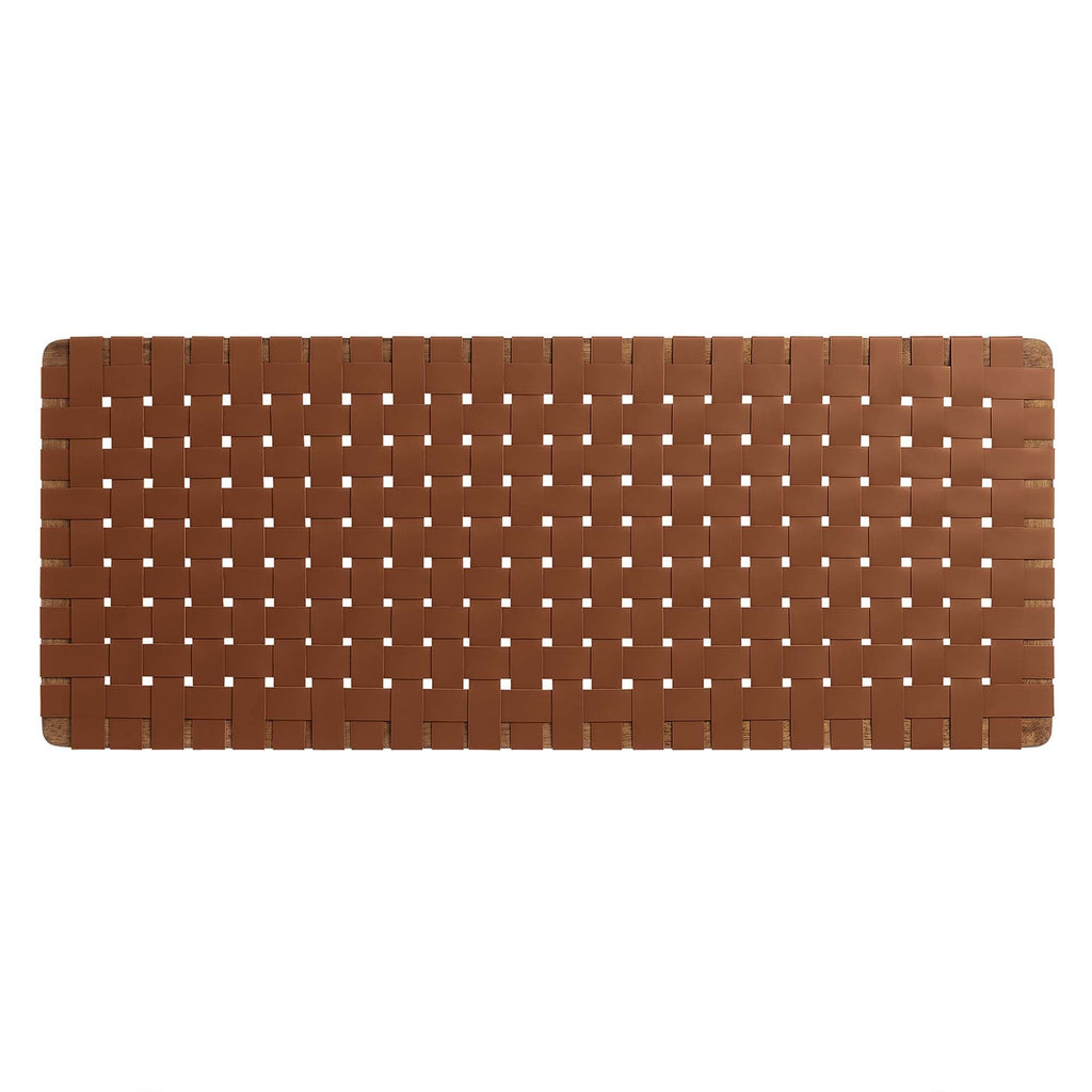 Sparta Weave Vegan Leather Full Headboard by Modway