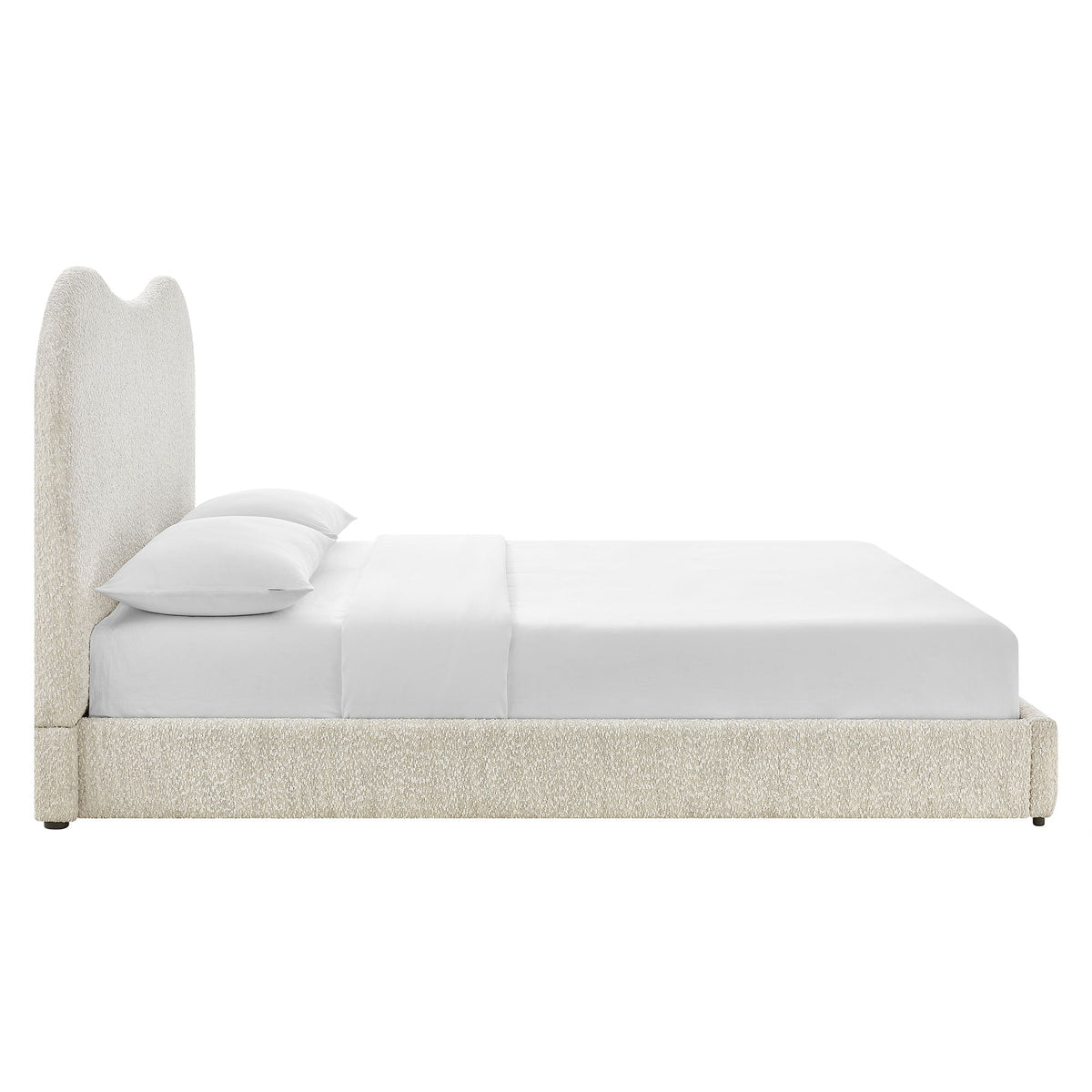 Seluna Boucle Queen Platform Bed by Modway