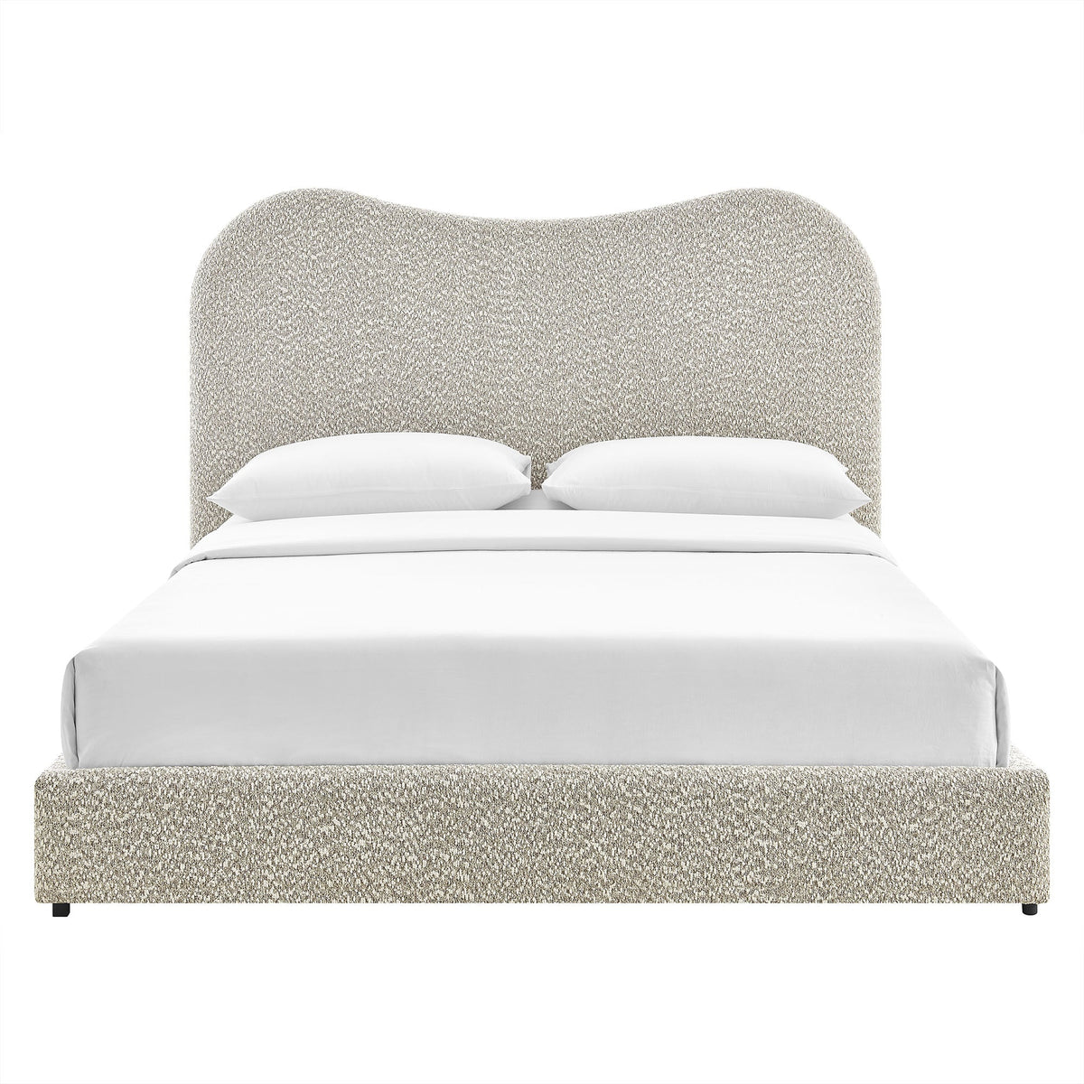Seluna Boucle Queen Platform Bed by Modway
