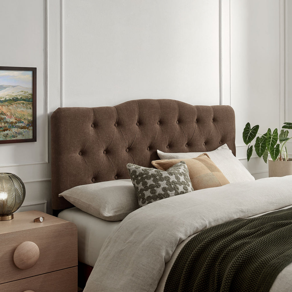 Annabel Premium Linen Blend Queen Headboard by Modway