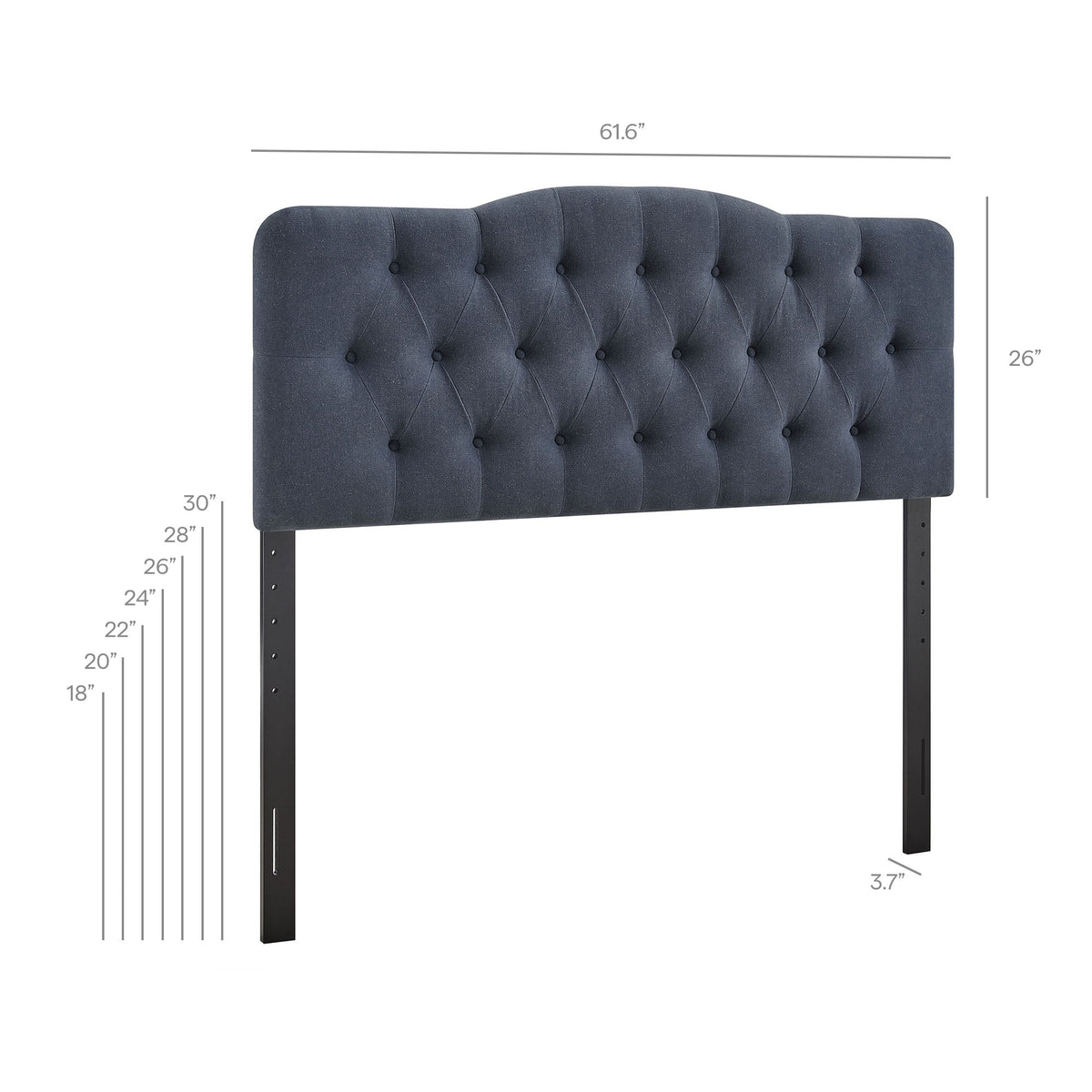 Annabel Premium Linen Blend Queen Headboard by Modway