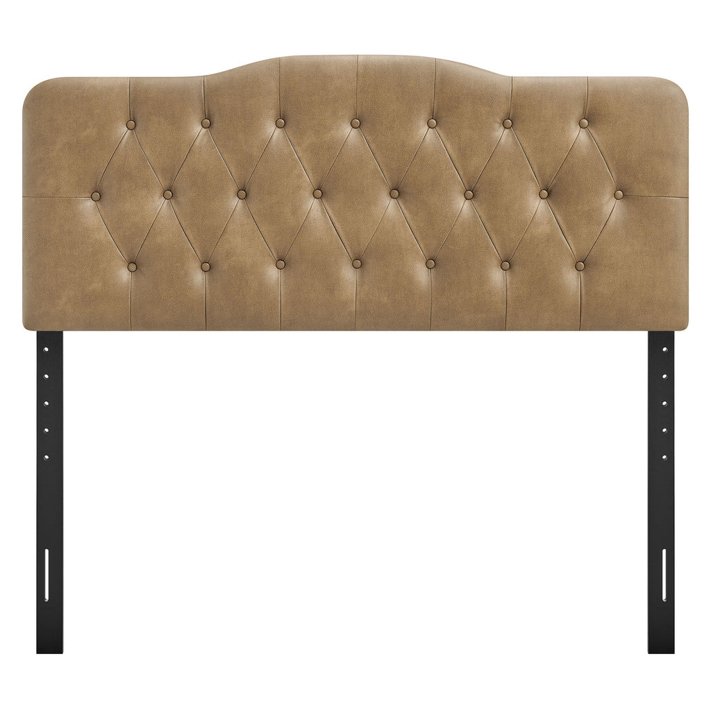 Annabel Vegan Leather King Headboard by Modway