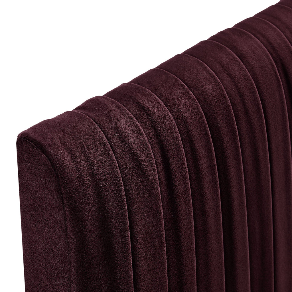 Eloise Stain-Resistant Performance Velvet King Headboard by Modway