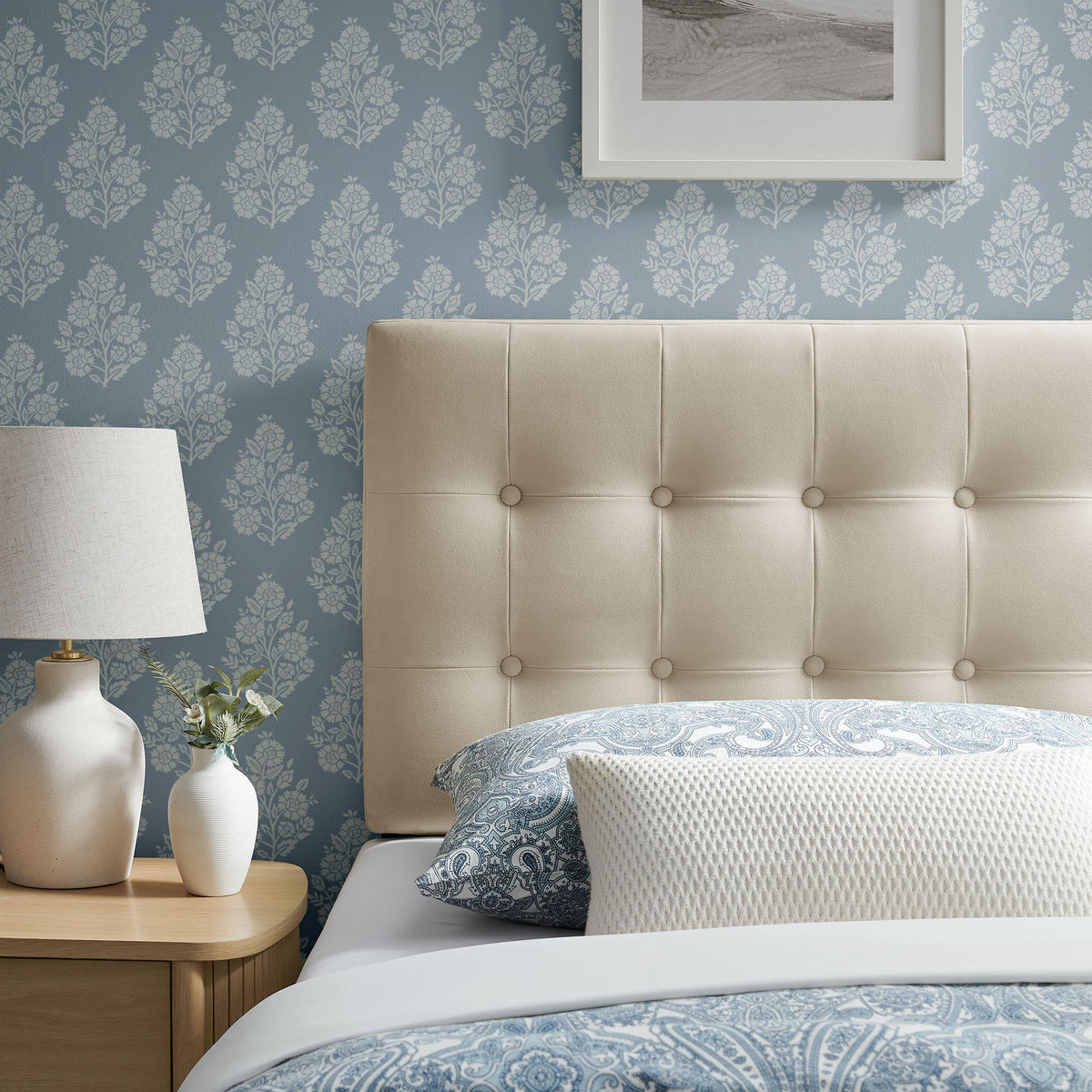 Emily Stain-Resistant Performance Velvet Twin Size Headboard by Modway