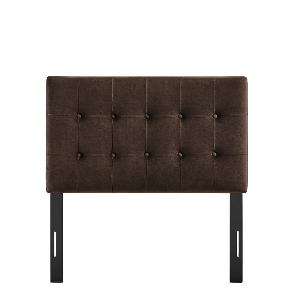 Emily Stain-Resistant Performance Velvet Twin Size Headboard by Modway