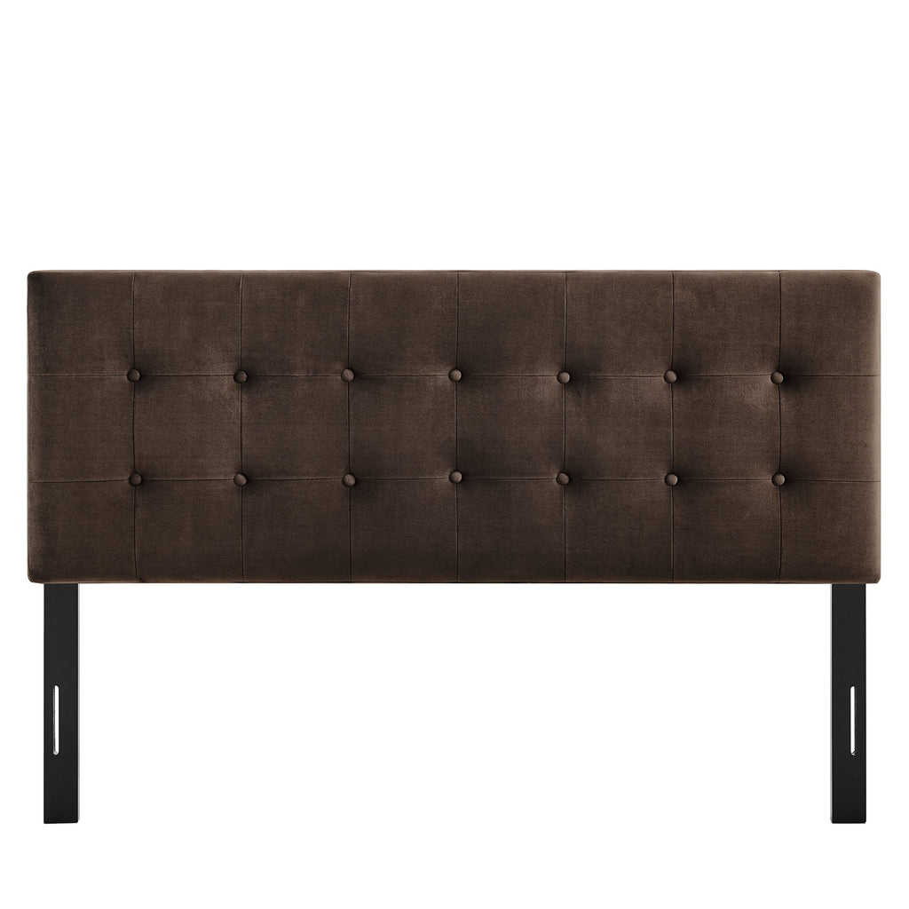 Emily Stain-Resistant Performance Velvet Full Size Headboard by Modway