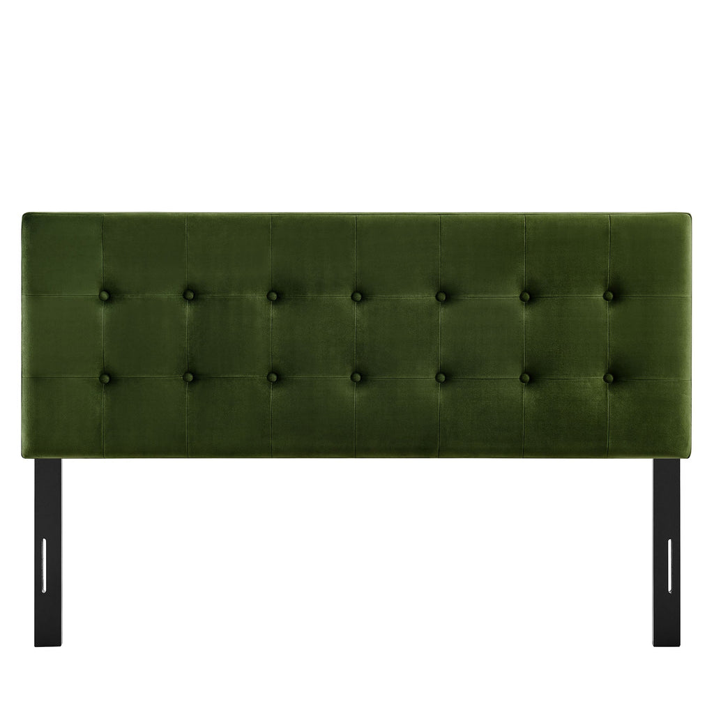 Emily Stain-Resistant Performance Velvet Twin Size Headboard by Modway