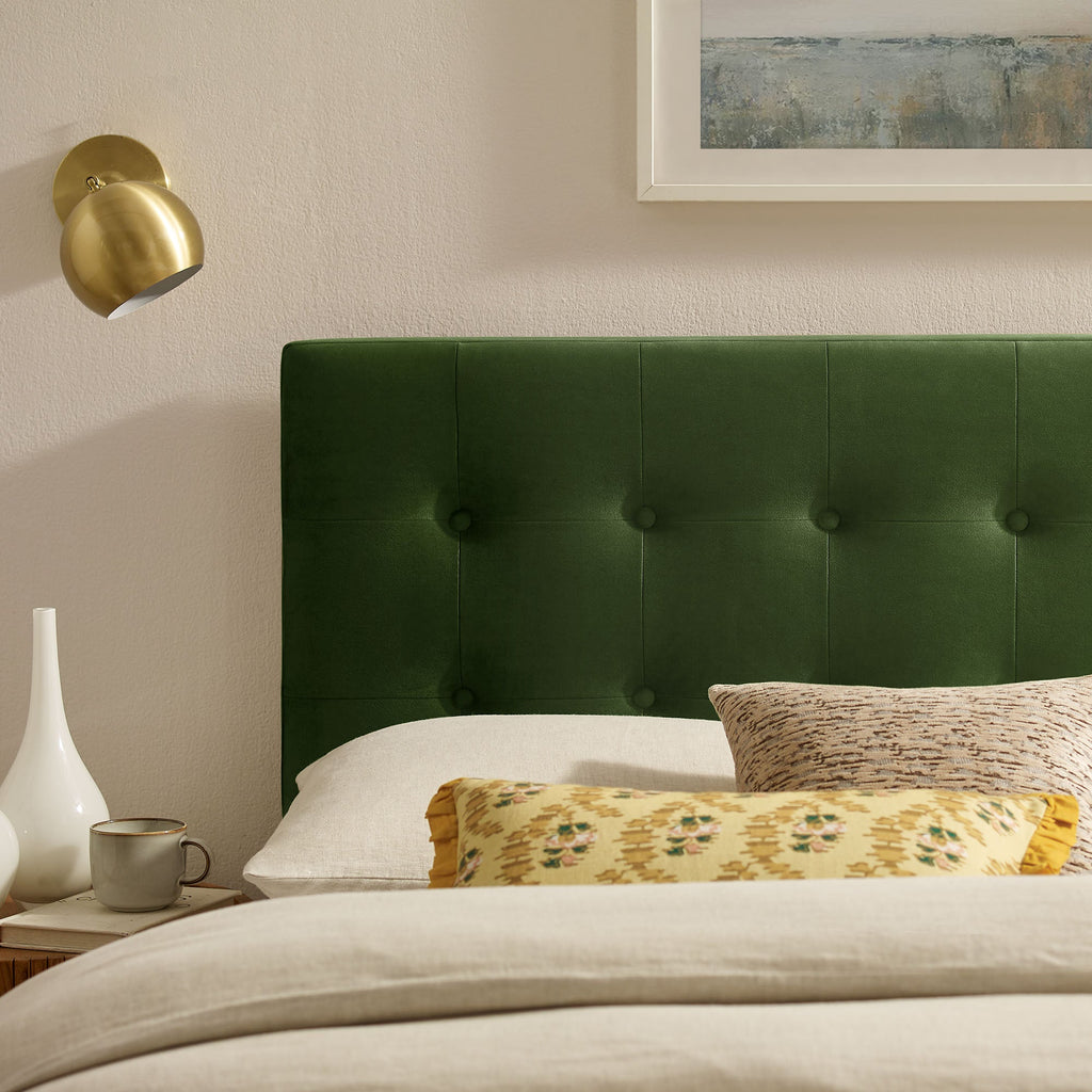 Emily Stain-Resistant Performance Velvet Full Size Headboard by Modway