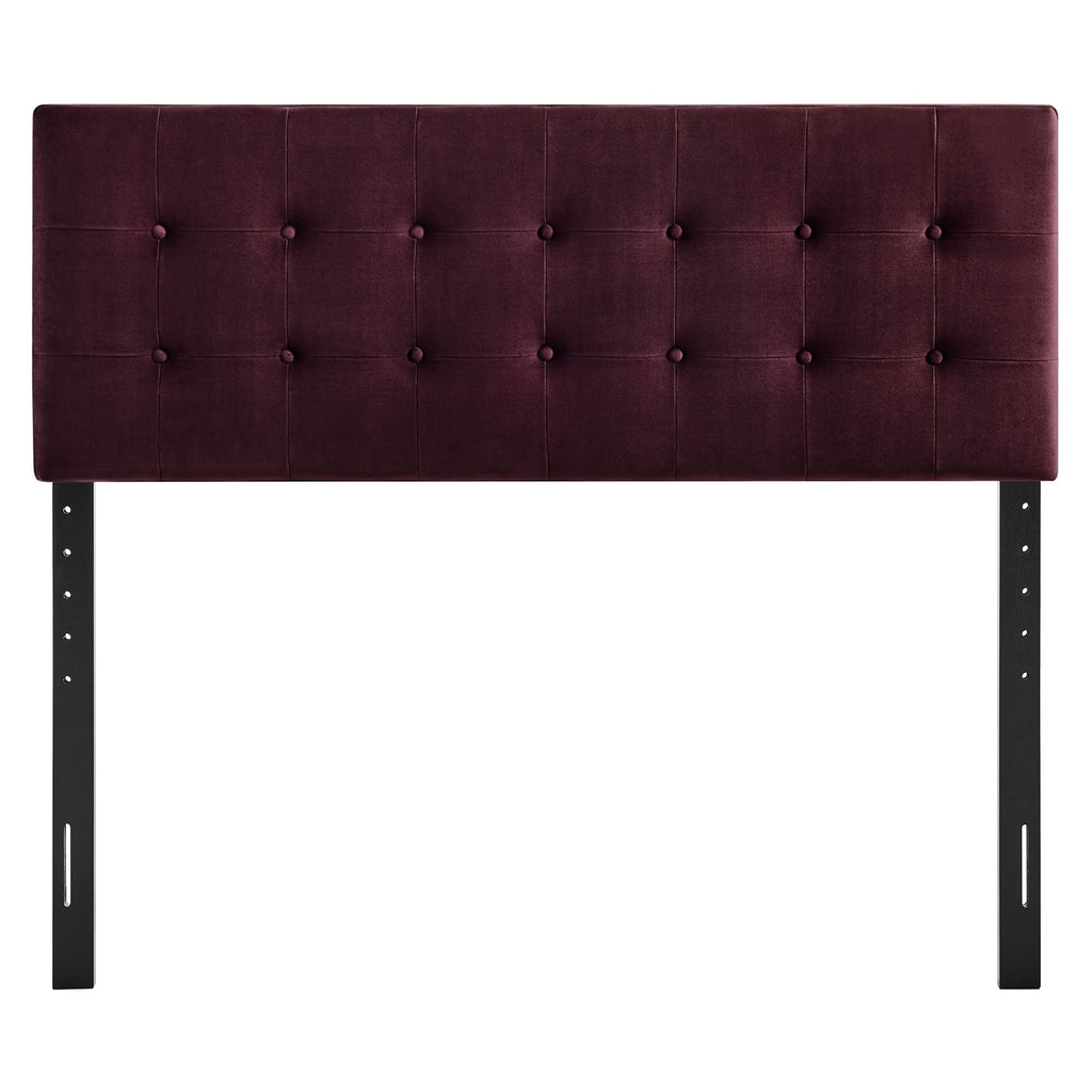 Emily Stain-Resistant Performance Velvet Twin Size Headboard by Modway