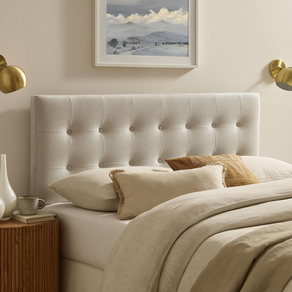 Emily Stain-Resistant Performance Velvet Twin Size Headboard by Modway