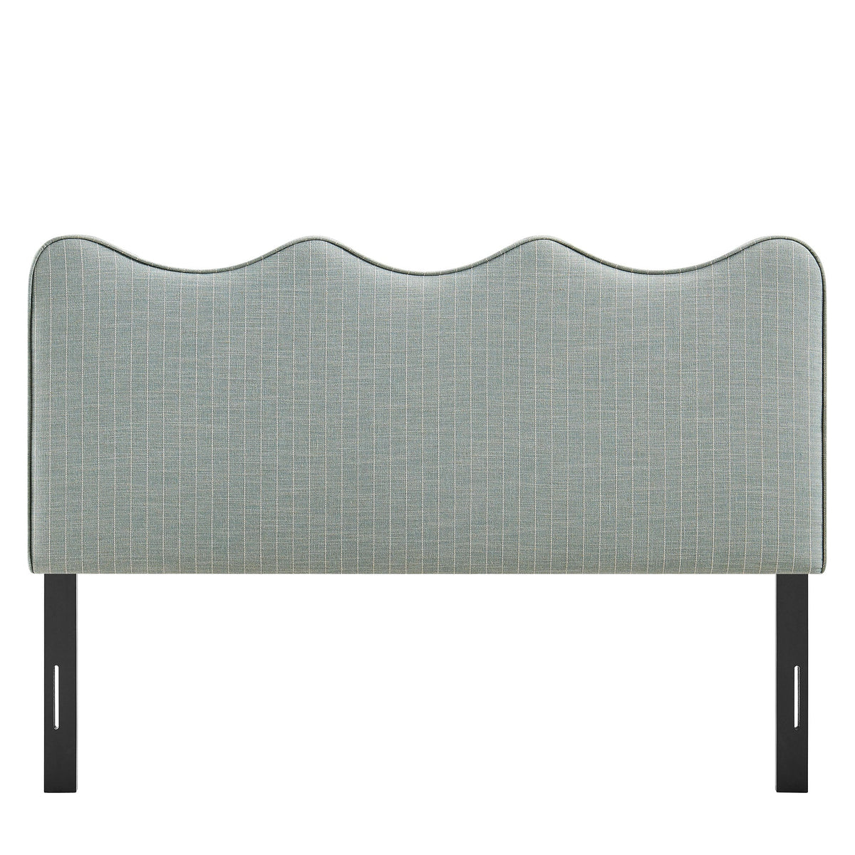 Athena Striped Fabric Upholstered King Size Headboard by Modway