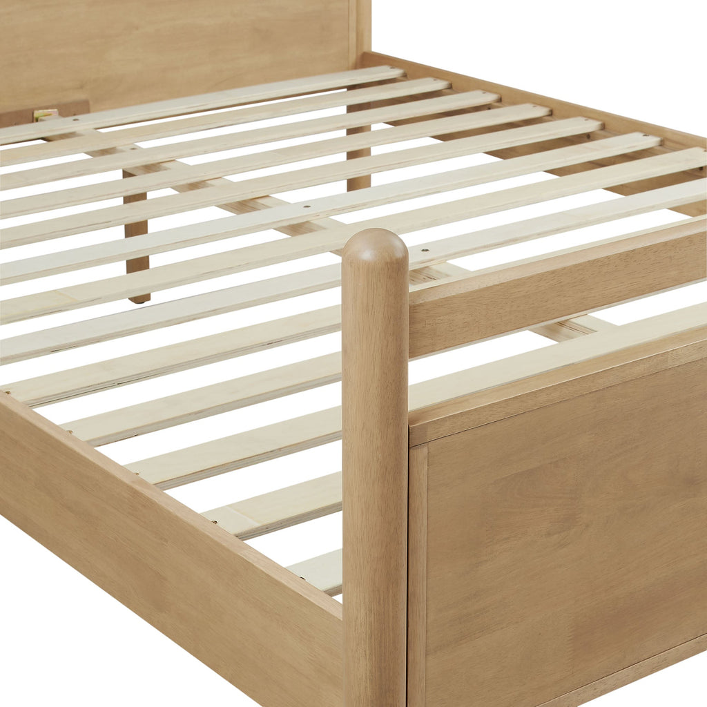 Leni King Size Wood Platform Bed Frame by Modway