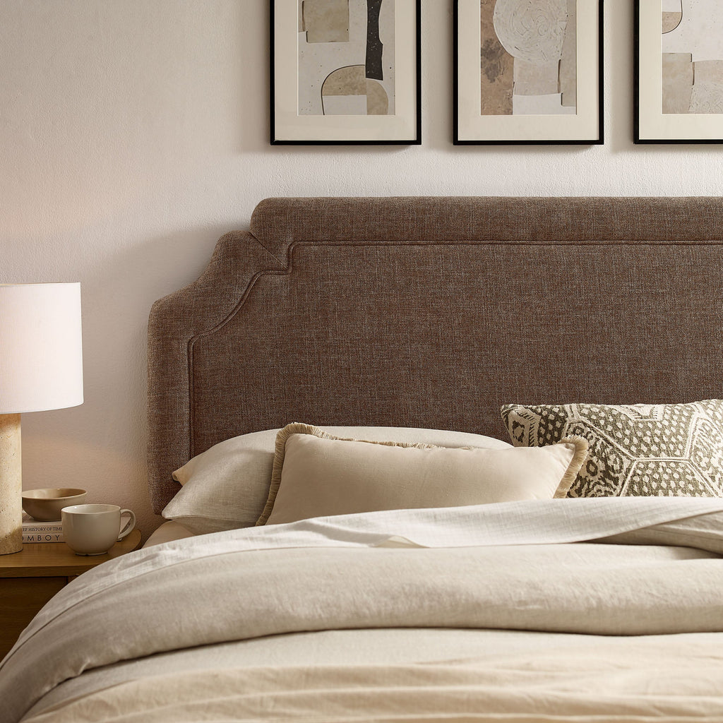 Magnolia Upholstered Fabric Queen Size Headboard by Modway