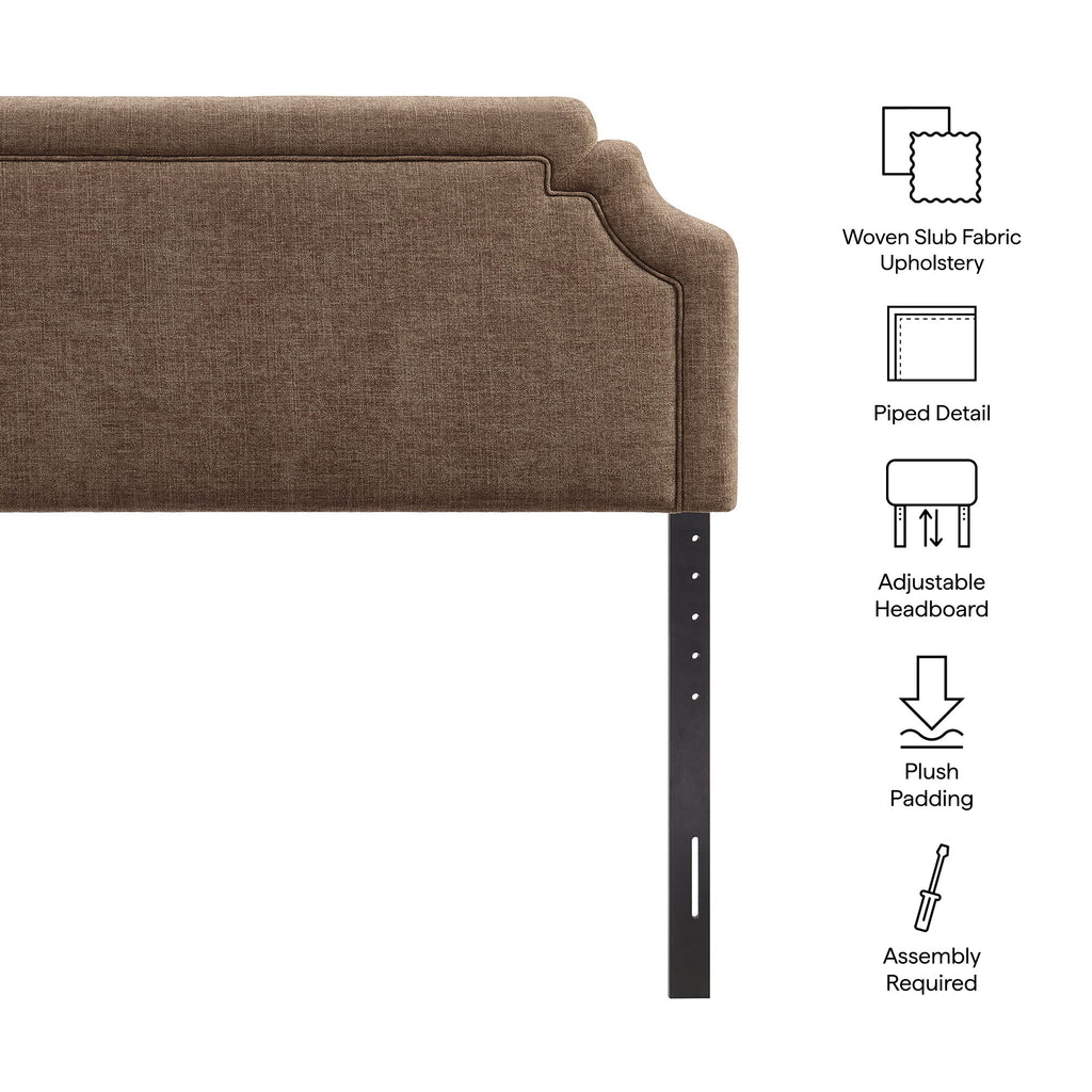 Magnolia Upholstered Fabric Queen Size Headboard by Modway